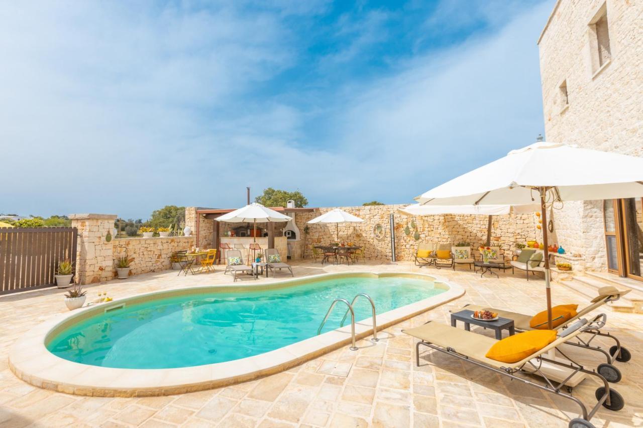 オストゥーニ Casale Citrignano With Poolヴィラ エクステリア 写真